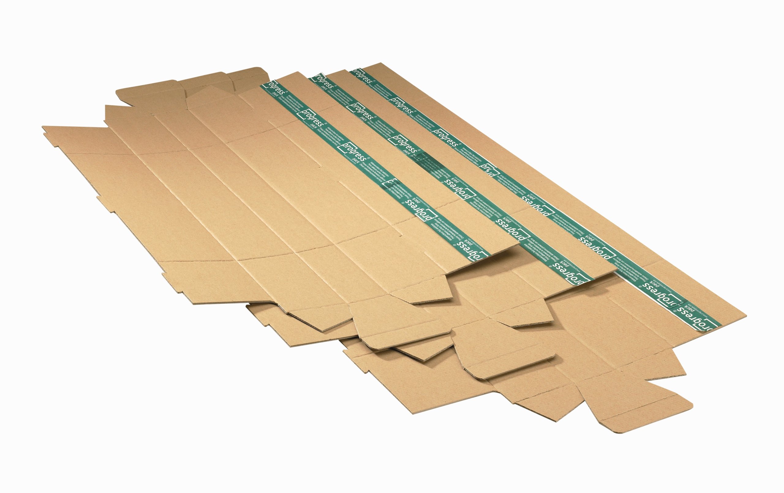 Trapez-Versandverpackung Premium Extra PP T00.05 aus doppelter Wellpappe, DIN A1+, 705 x 105/55 x 75 mm, 20-er Pack, braun
