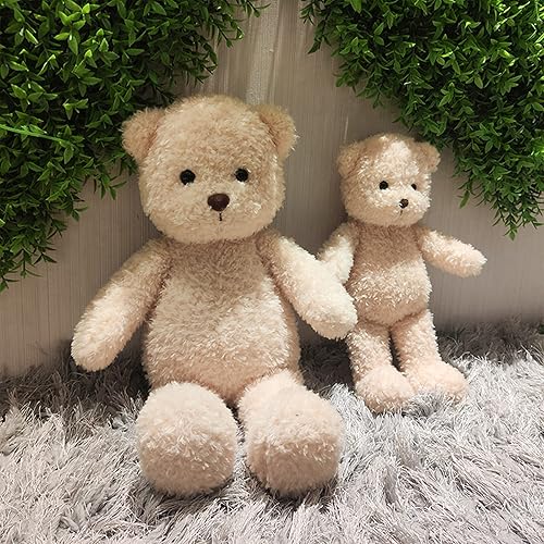 Miniatura 4 de Oso de peluche de oso de peluche, 11/16 pulgadas, color beige, suave, lindo, regalo de cumpleaños para niñas y niños, decoración del hogar