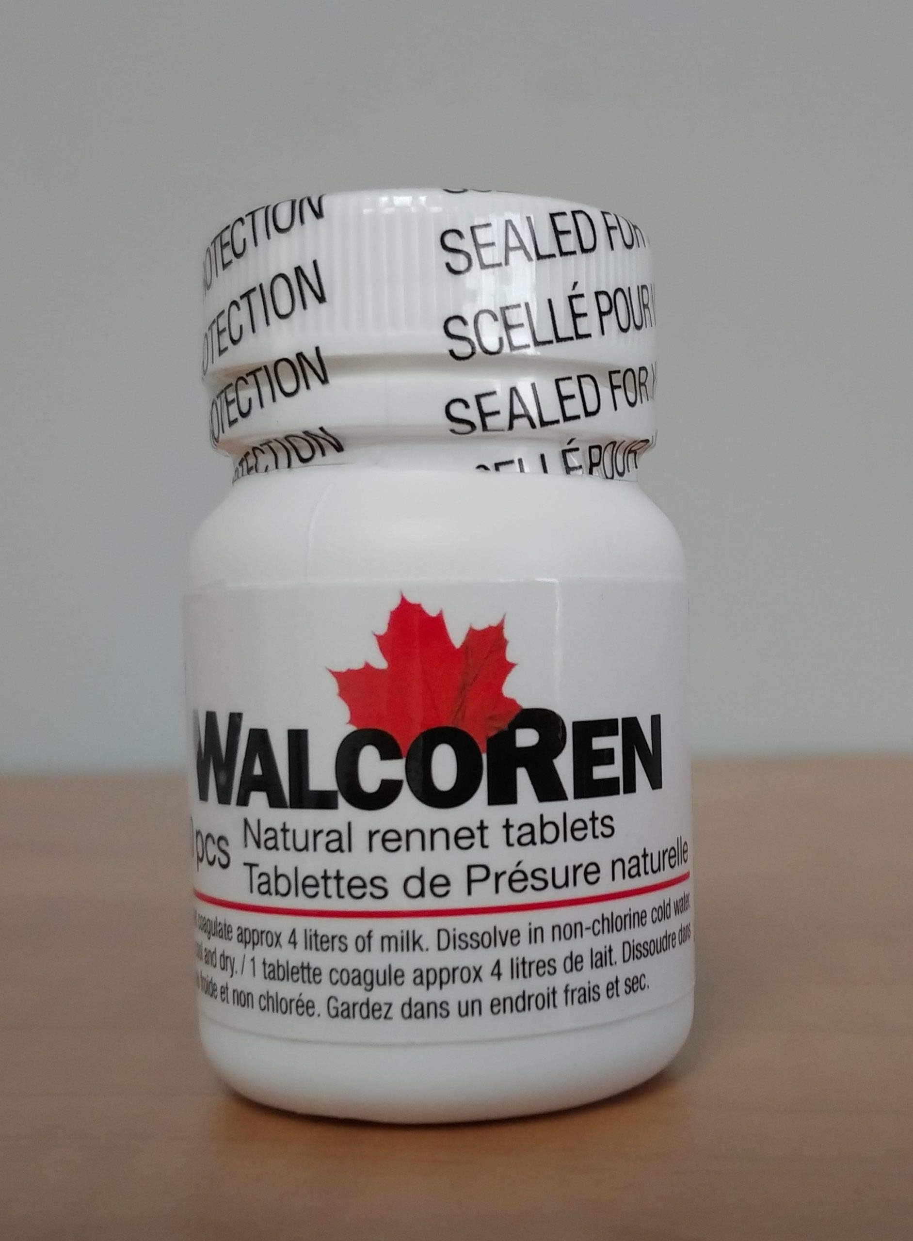 Natural Rennet Tablets 80 Units