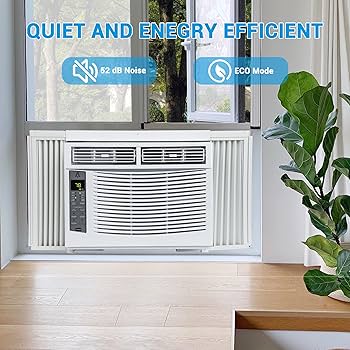 Amazon.com: MilleLoom 6,000 Btu Window Air Conditioner, Cools Up