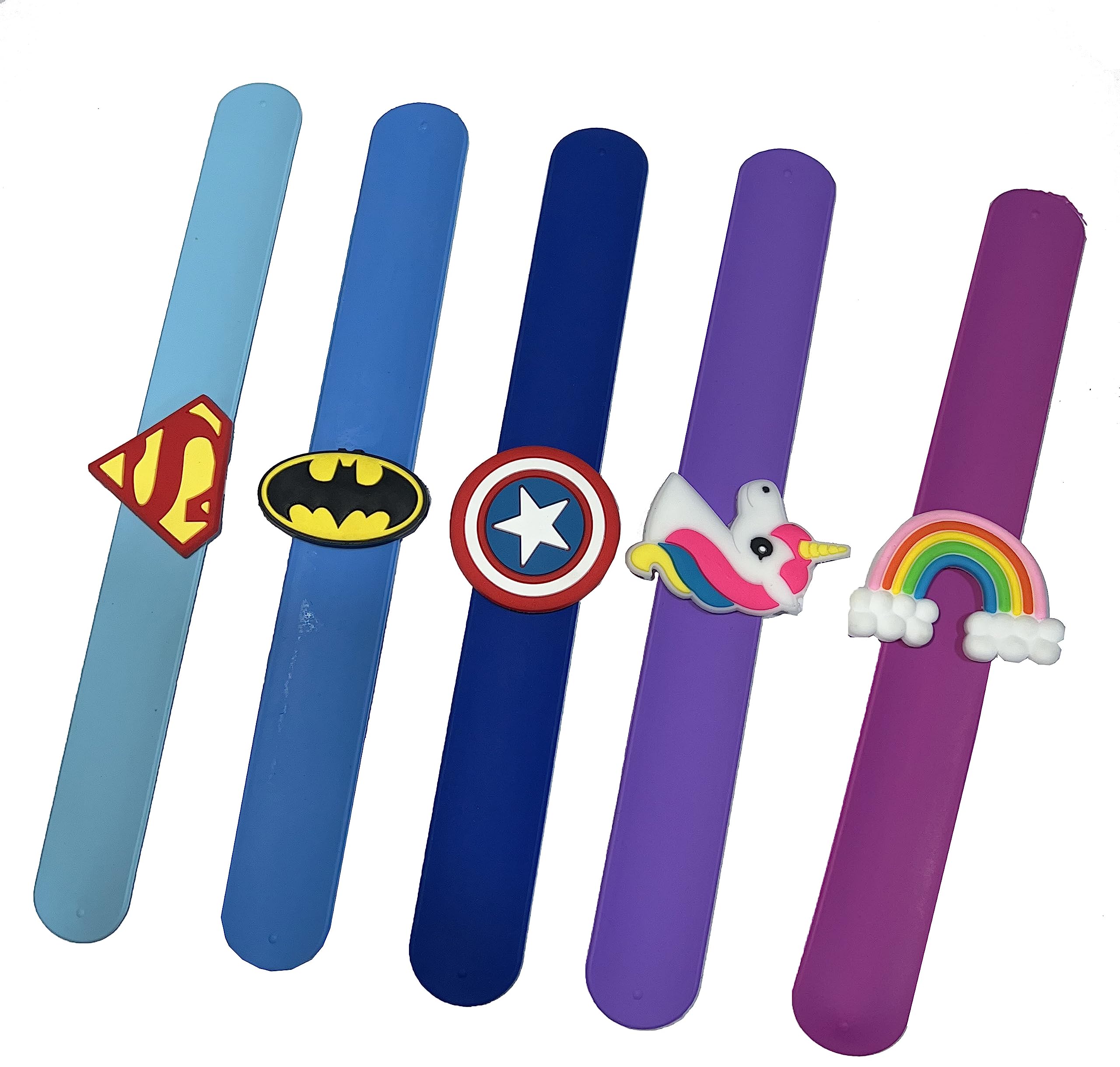 Marvorld Unisex Silicon Rakhi band for Brothers | Superhero Colorful Wrist Bands | Premium Rakhi for Kids | Wrist Slap Band for Kids Boys and Girls (Pack of 2) (Bat + CA) (B0CC5G71M7) Amazon Price History, Amazon Price Tracker