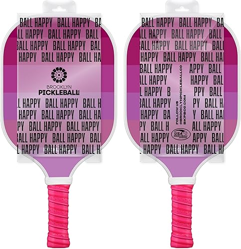 Miniatura 4 de Brooklyn Pickleball Co. – Carbon Fiber Pickleball Paddles – USAPA Approved, Honeycomb Core, Cushioned Grip, Lightweight Design – Single Paddles &