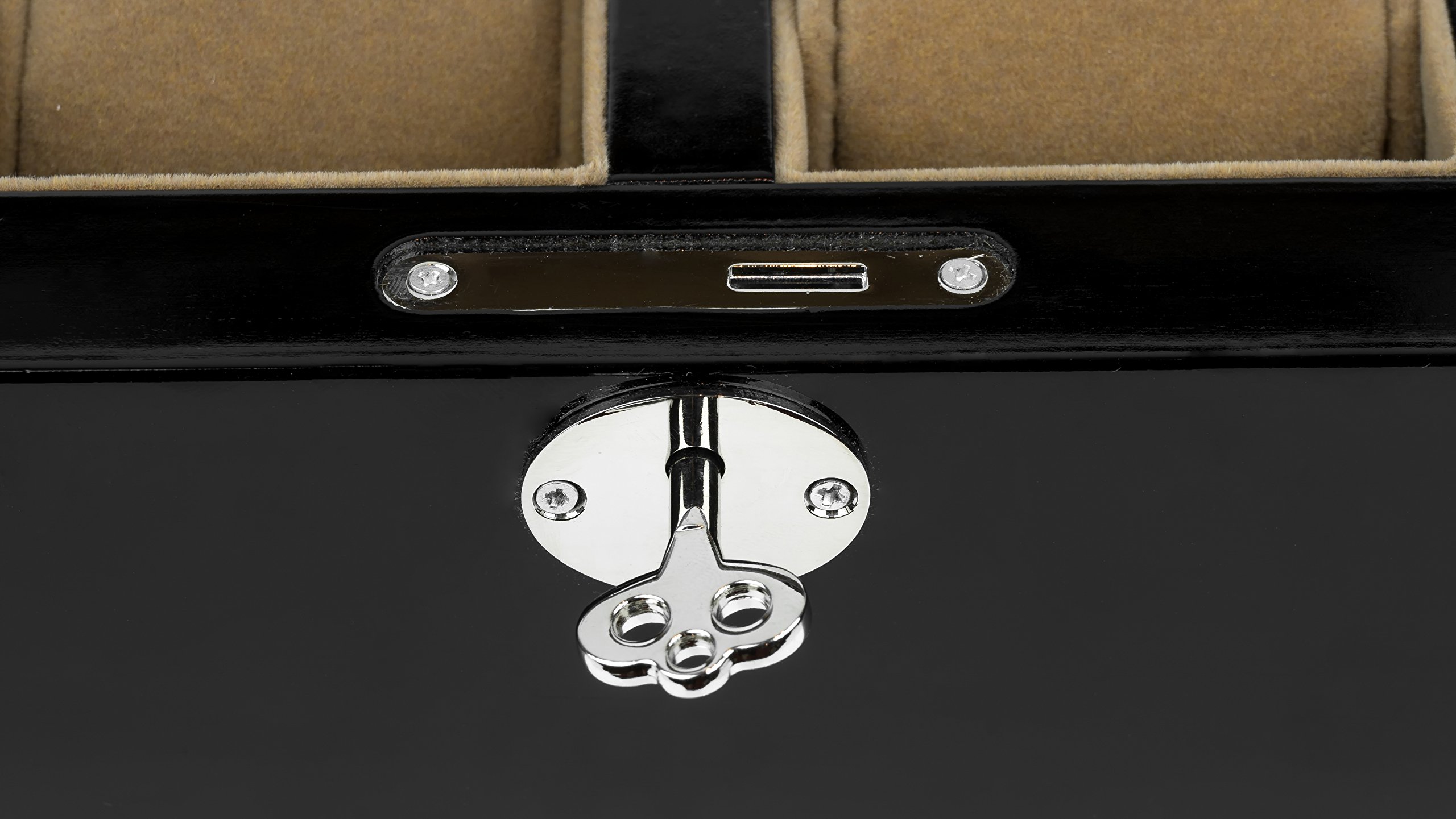 adorini Watch Box Deluxe - Display Case for 8 Watches