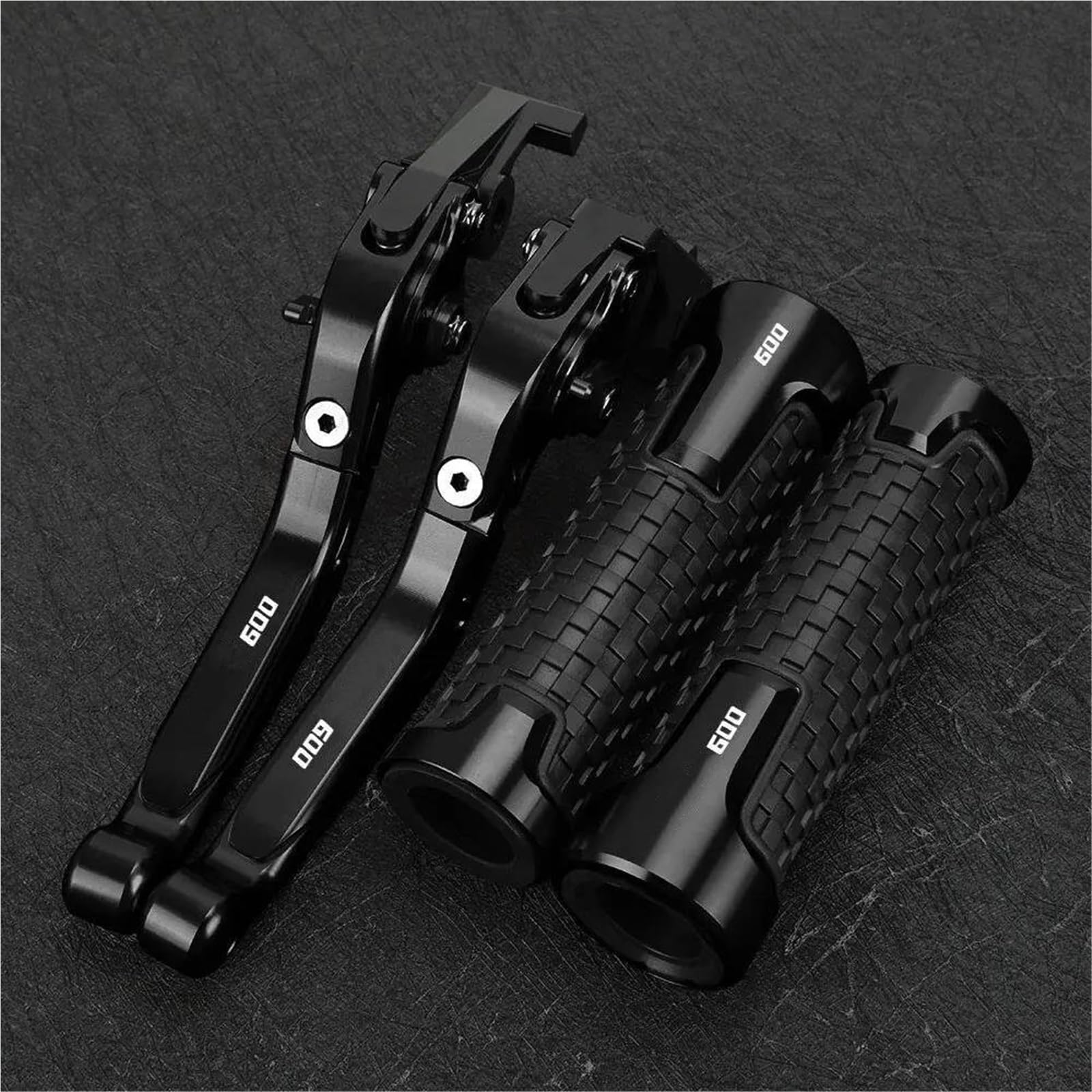 Tgvselpj Black3 Motorcycle Part 7/8" 22Mm Folding Extendable Brake Clutch Levers Motorcycle Accessories Parts Adjustable Handle For H-Onda Cbr600f 1991-2007(Black3)
