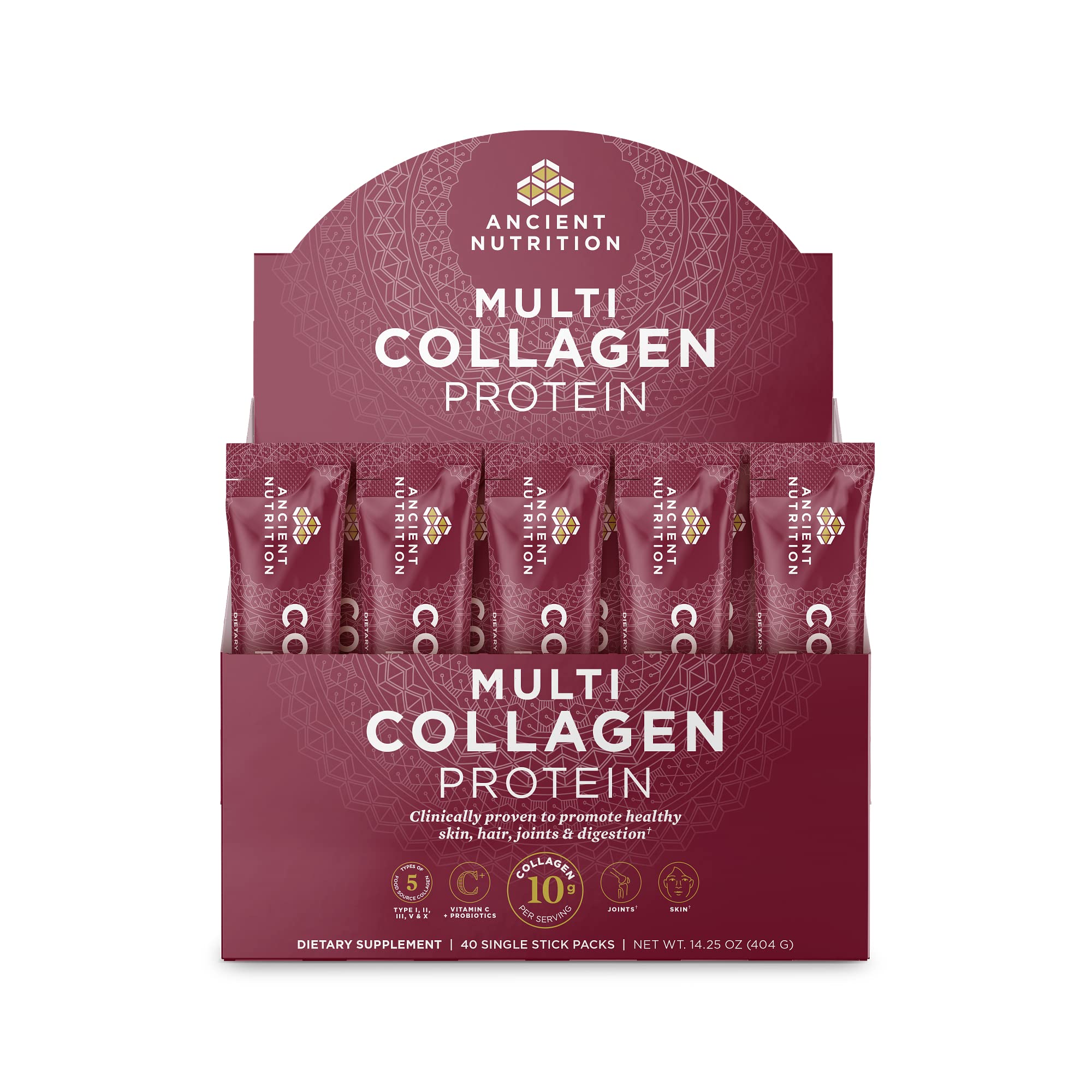 Buy Collagen Powder Protein by Ancient Nutrition, Unflavored Multi