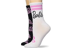 Barbie Women's No-Show Sock Set