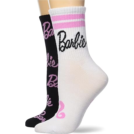 Barbie Women's No-Show Sock Set