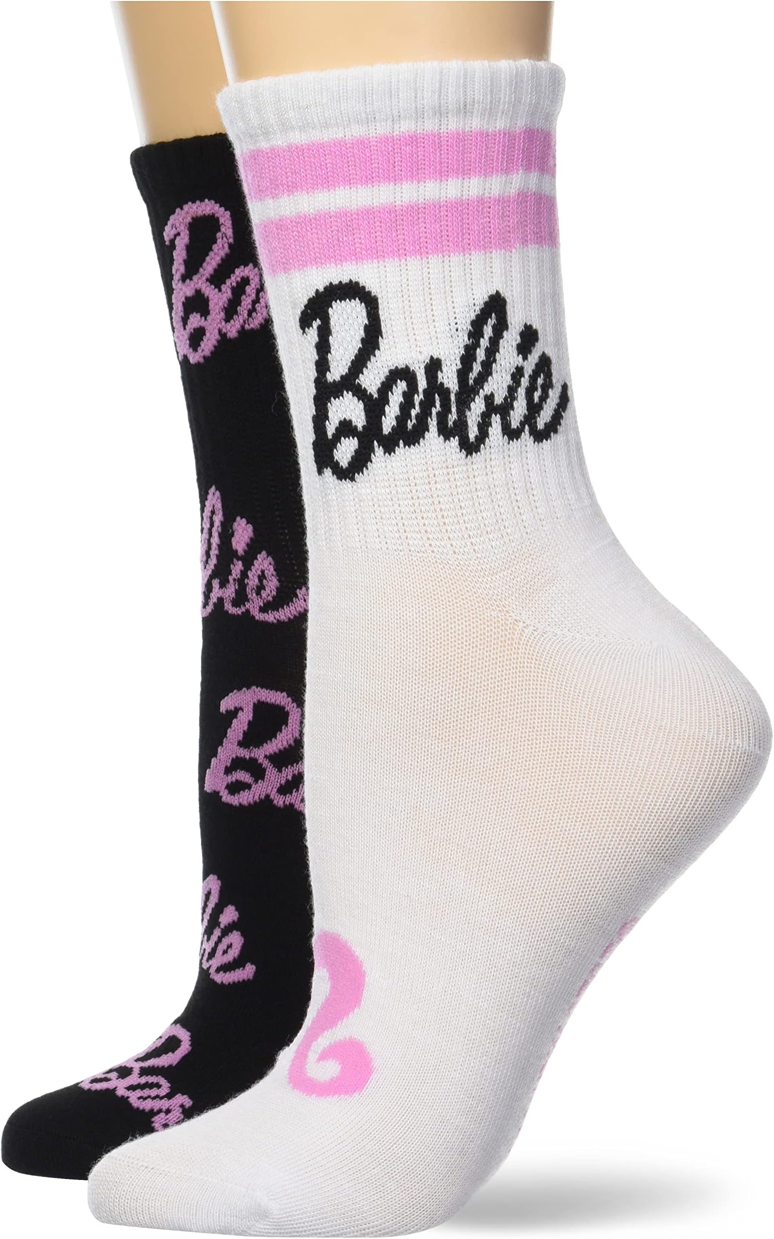 Womens Classic 2 Pack Mid Crew Socks