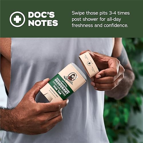 Miniatura 13 de Dr. Squatch Desodorante natural para hombres, sin aluminio, Coconut Castaway + Fresh Falls, 2.65 oz, 2