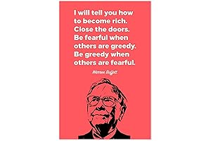 Warren Buffett Investing Poster