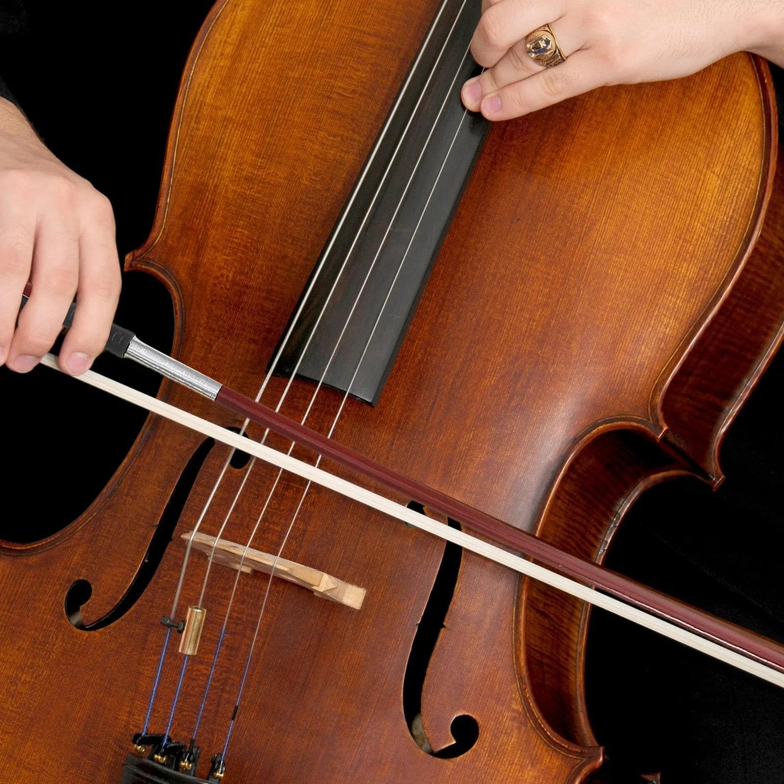 Musikliebhaber Geigenbogen Geigenbogen Halbe Größe Sandelholz Ebenholz Frosch Design Glatte Schraube Für Übungsanfänger