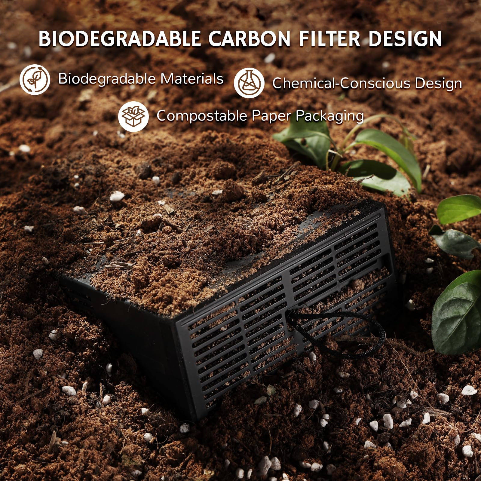 Revive Food-to-Soil System, compostador eléctrico de Cocina sin Olor, operación Inteligente con 1 Clic, Potente Hoja Sharksden Trinity para Reciclar los residuos de Alimentos en la nutrición de la | Revive Food-to-Soil System, operación inteligente con 1