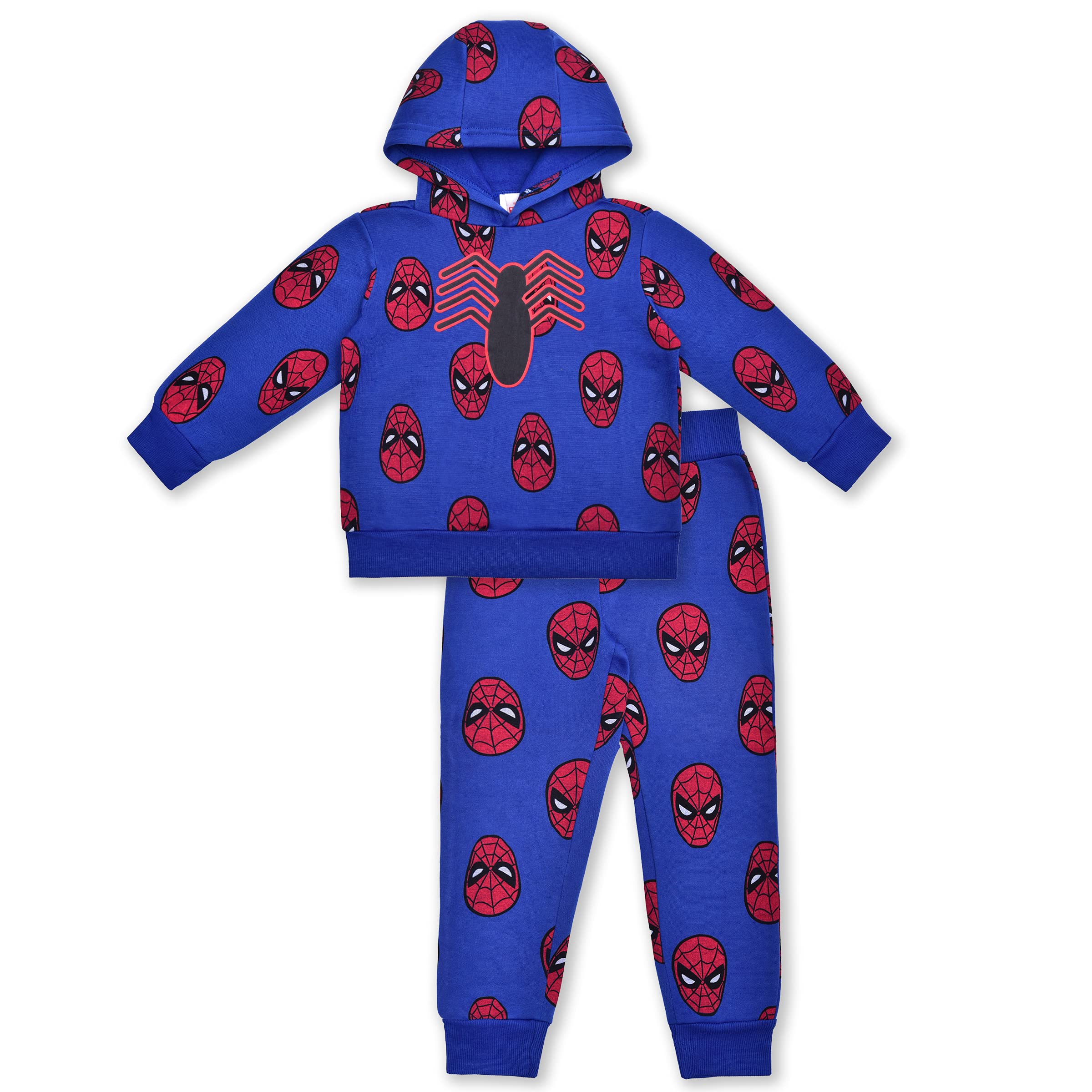 Ensemble Spider-Man bleu taille 6 pour garçon avec sweat à capuche et jogging - 6