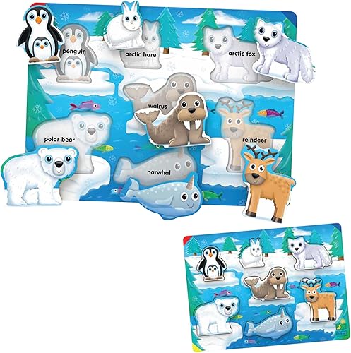 Mi primer rompecabezas de levantar y aprender ártico de The Learning Journey