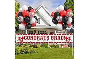 2024 Graduation Backdrop for High School & College Celebrations