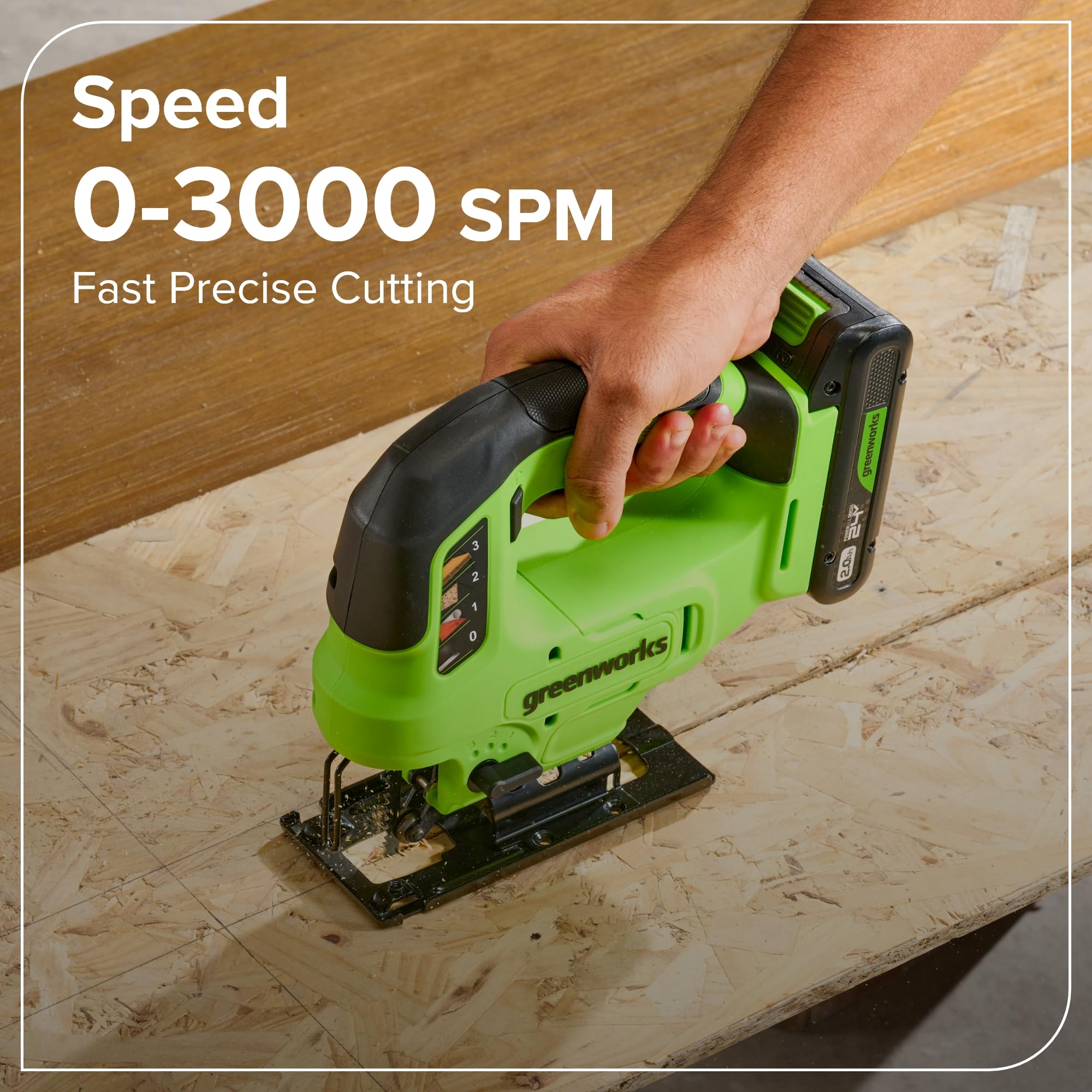 Greenworks 24V combo trapano avvitatore a percussione sega circolare alternativa a calare utensile multifunzione levigatrice torcia
