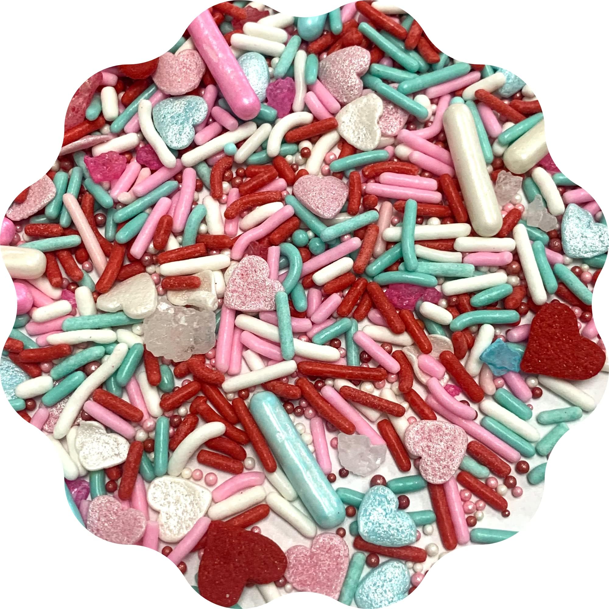 COOL MOM SPRINKLES Valentines Day Sprinkles Medley (6 oz