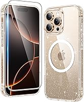 Vista 155 de FNTCASE Funda para iPhone 15 Plus: Fundas magnéticas transparentes para teléfono con protector de pantalla compatible con Magsafe Slim Anti