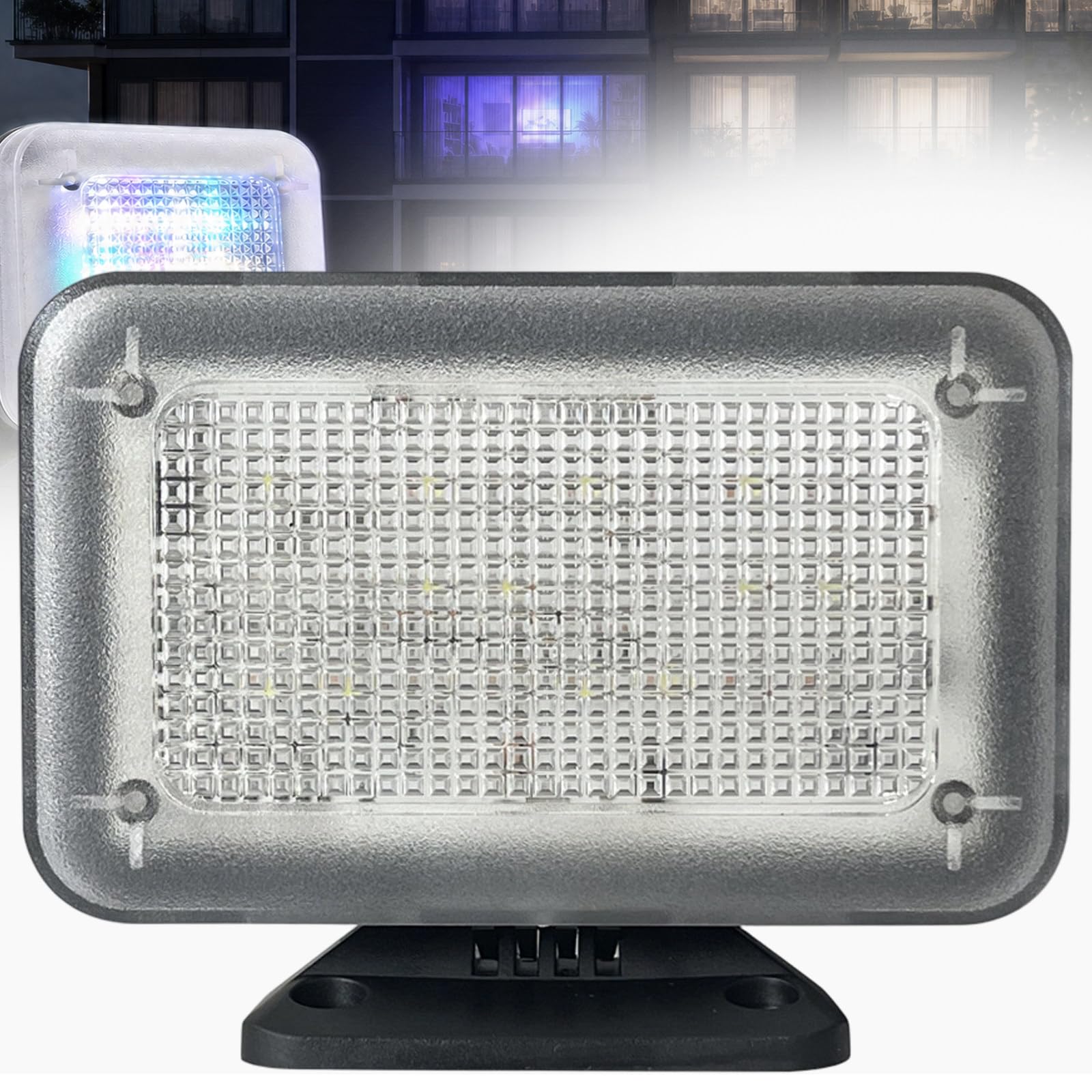 Simulatore di Luce LED per TV Televisore Finto di Sicurezza Domestica, TV Falsa Tramite Simulazione di Luce da Utilizzare Come Protezione, per Soggiorno, Camera da Letto & Co Big