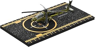 Hot Wings Planes AH-64 Apache with Connectible Runway,Green