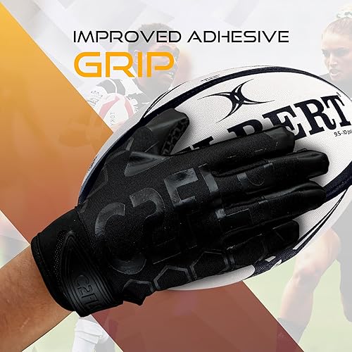 Miniatura 6 de Kids Youth Football Gloves - High Performance Custom Football Gloves for Men - Football Gloves Youth Boys with Extra Grip - Ideal Football Gloves