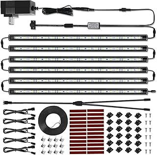 Sponsored Ad - Litever LED Safe Lighting Kit. Door Control Activated. 6 pcs Slim 12 inch Light Bars. Linkable Extendable P...