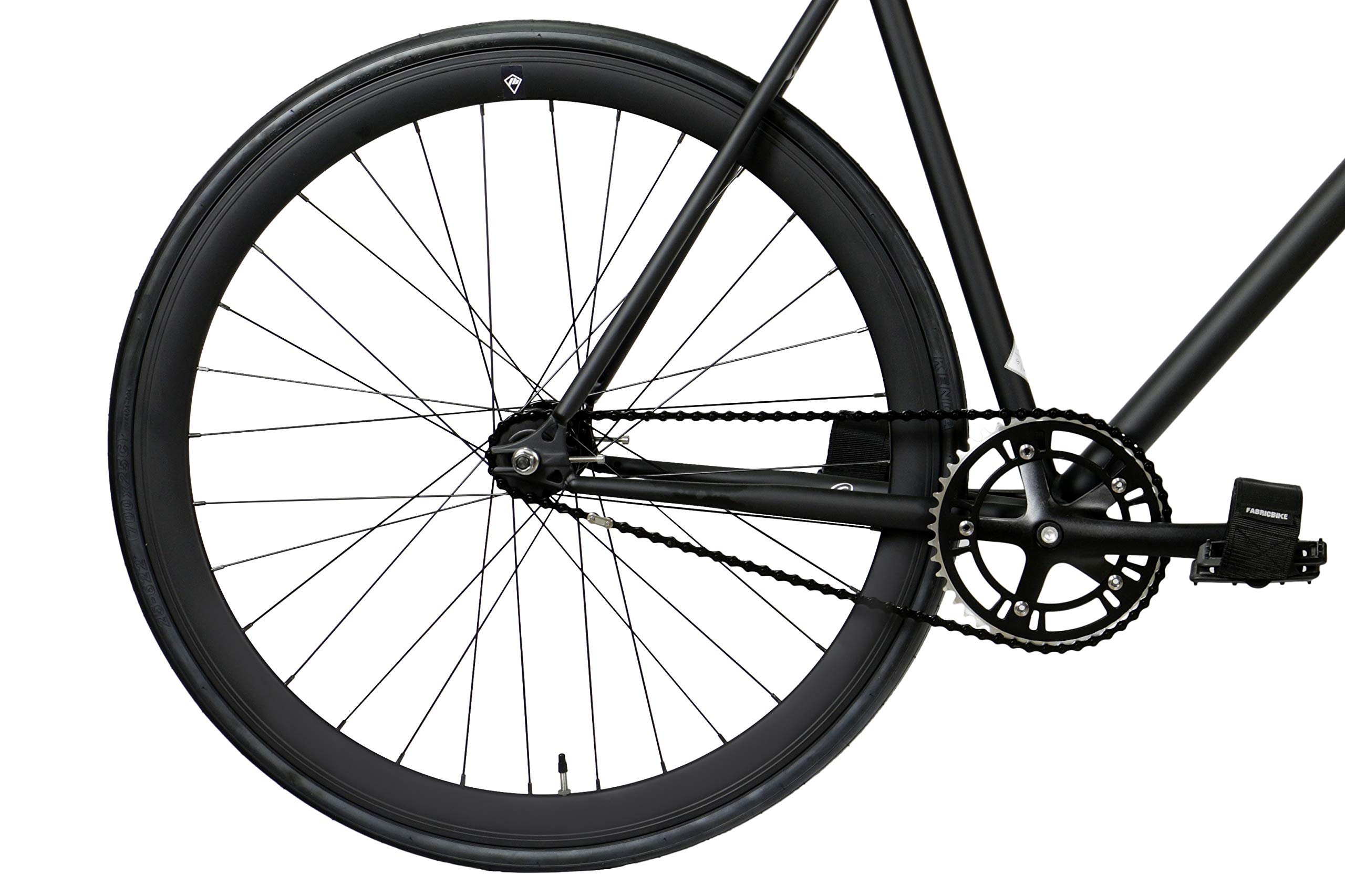 FabricBike Original Pro- Bicicleta Fixie, Piñon Fijo Flip-Flop, Single Speed, Cuadro Hi-Ten Acero, 10,45 kg. (Talla M)