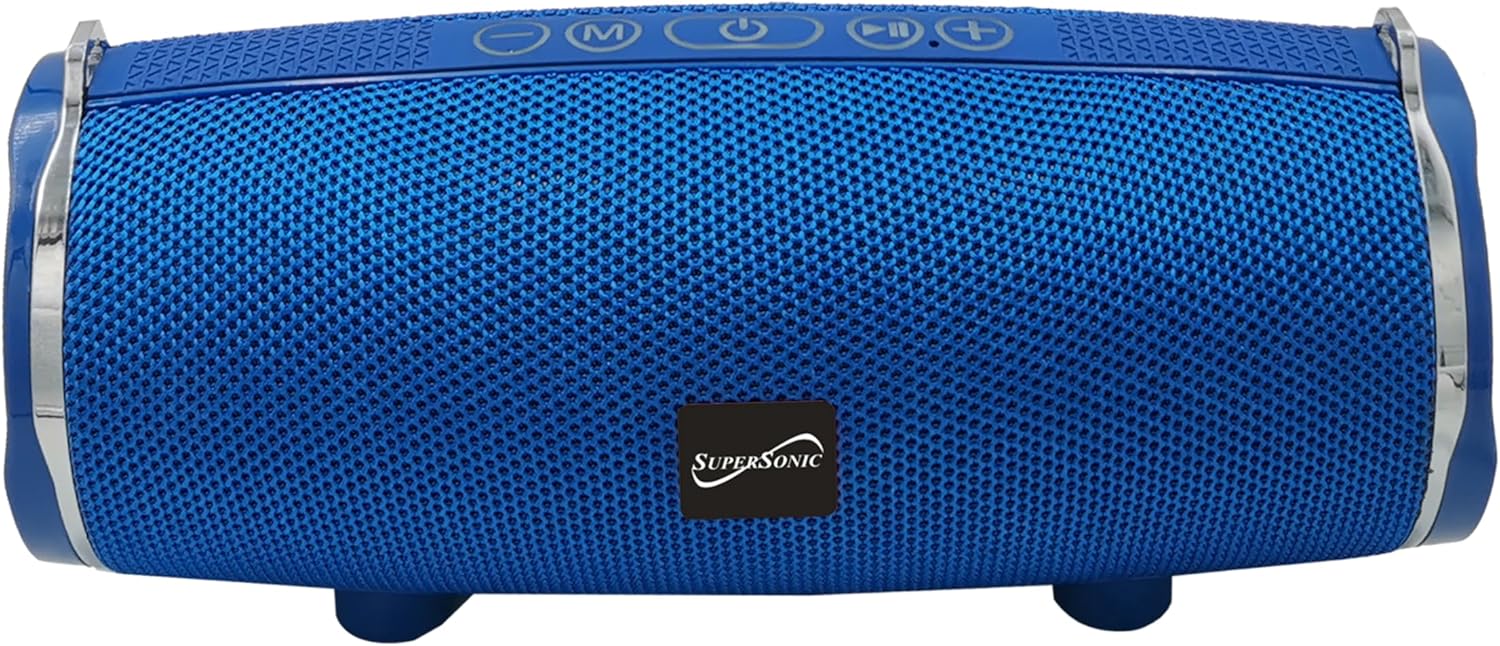 Supersonic SC-2322BT Portable Bluetooth Wireless Speaker front view