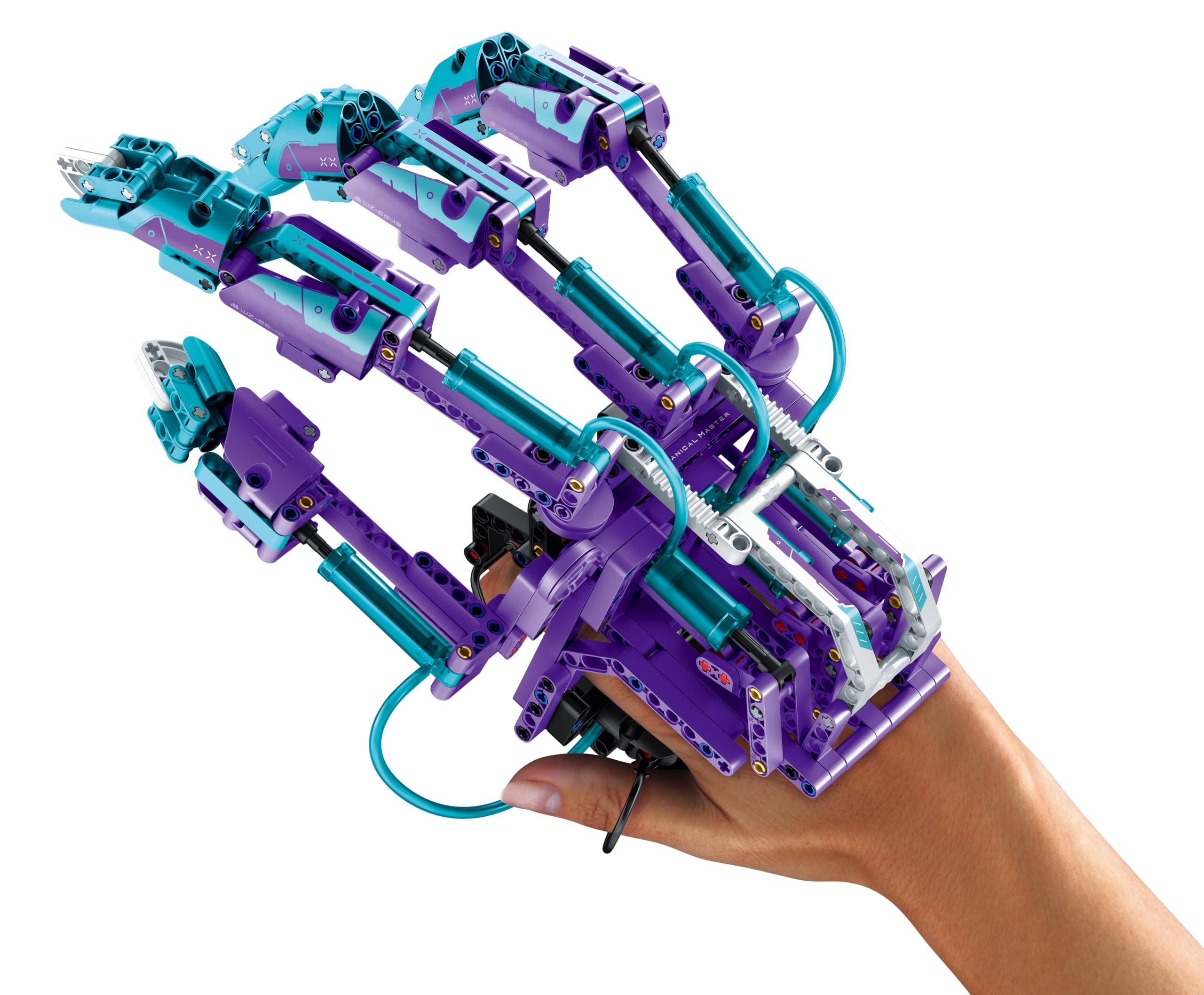 iM.Master - Power Hand - Hydraulic Robotic Hand - Robotic Arm with Real Mechanical Movement - Building Blocks Adults Children - 484 Pcs - Stem Educational Toys - Model Building Kit