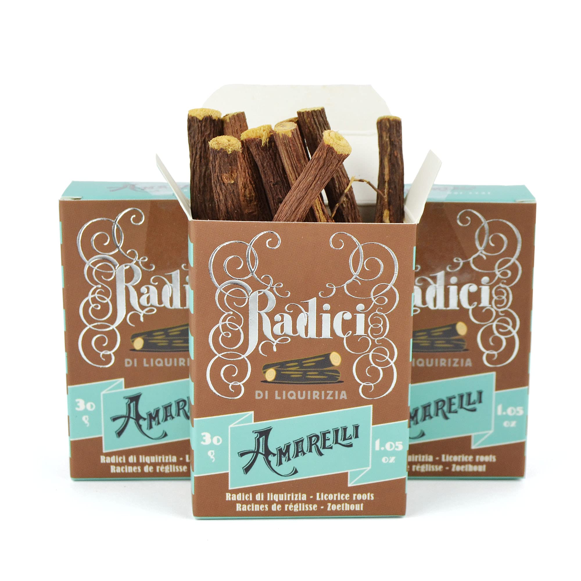 PZ 4 CONFEZIONI DA 30 GR DI BASTONCINI DI LIQUIRIZIA DA PORTARE SEMPRE CON TE LIQUIRIZIA IN BASTONCINI
