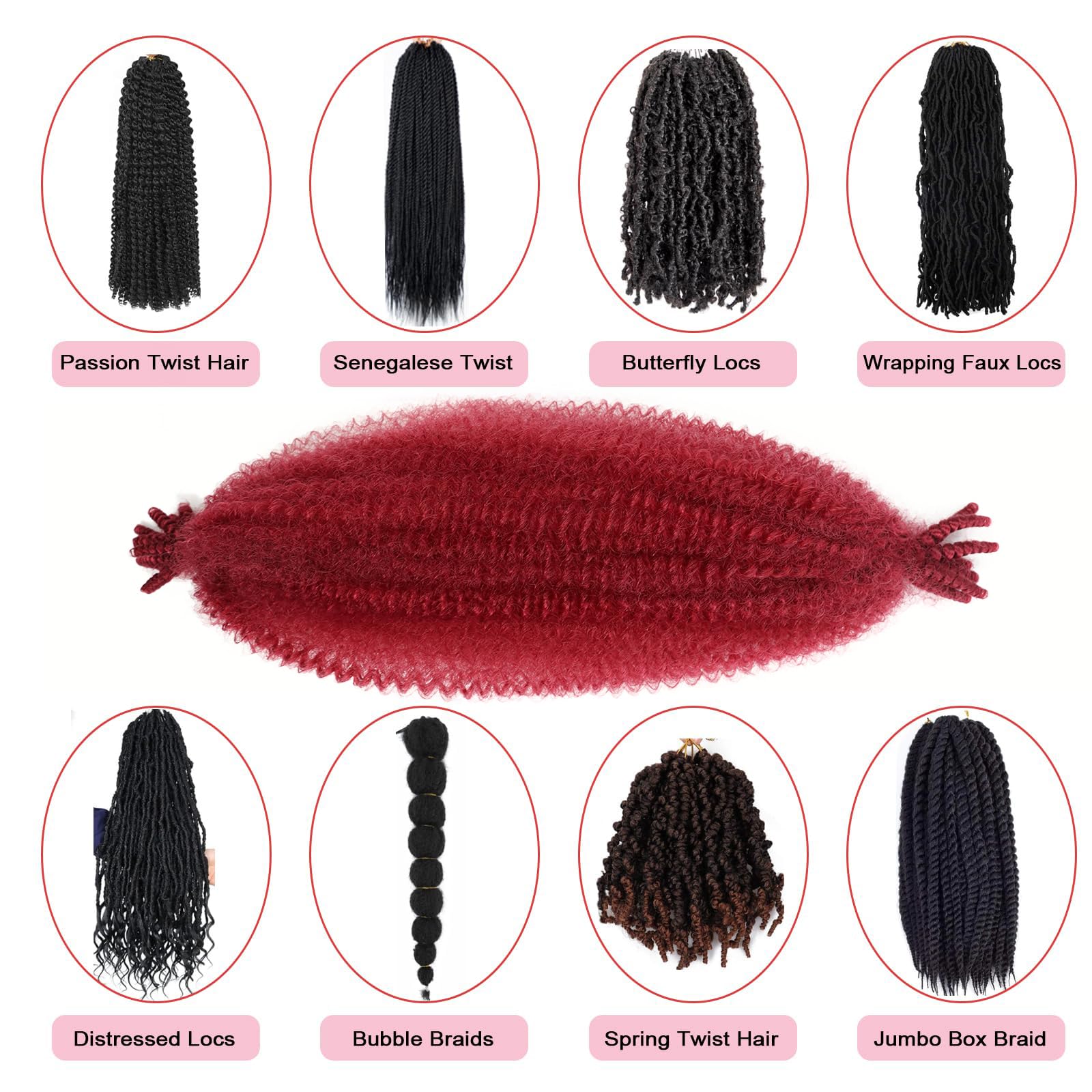 Amazon.com : QANSFA Marley Twist Braiding Hair Pre-Separated