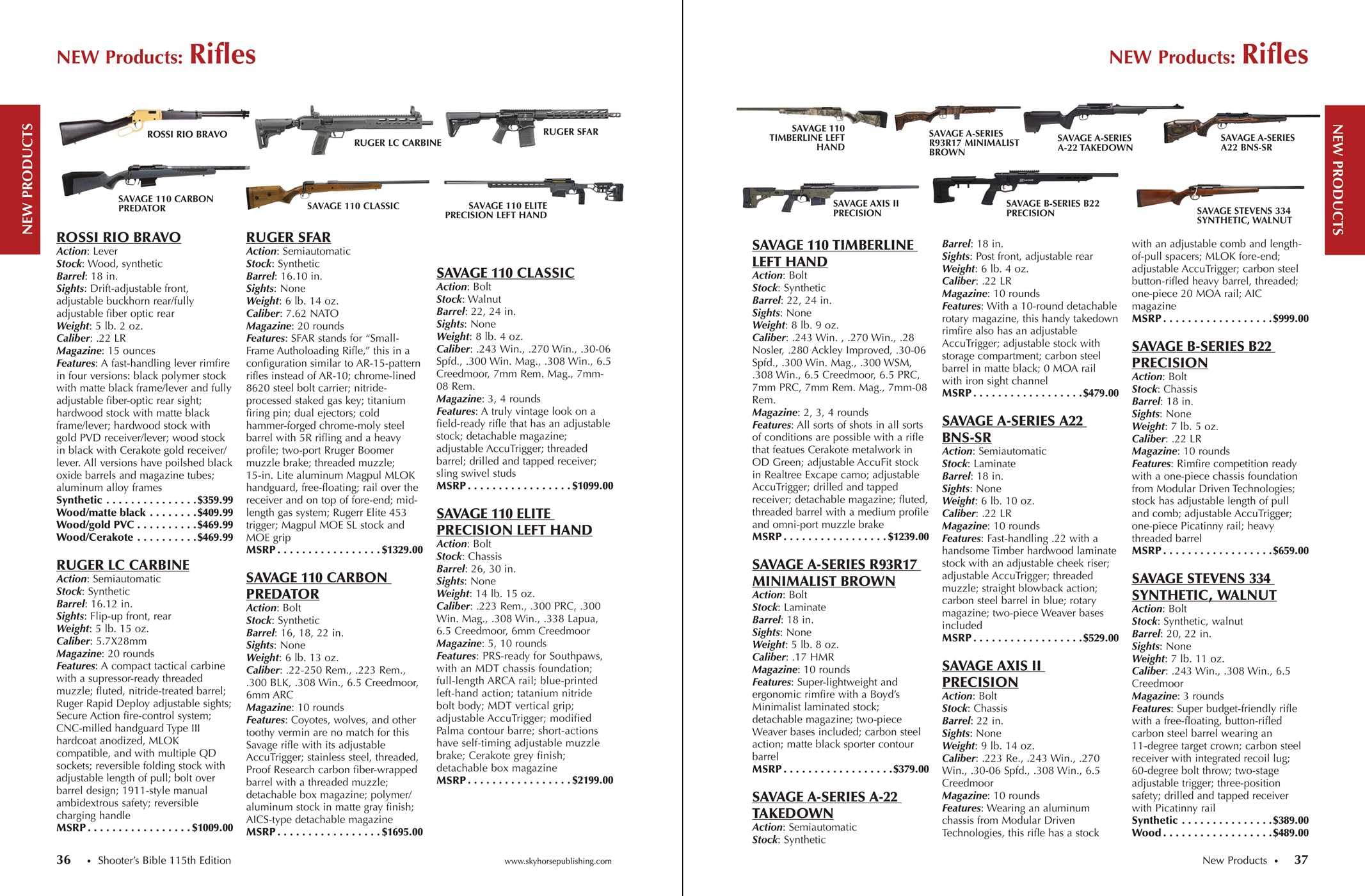 Shooter's Bible 115th Edition: The World's Bestselling Firearms Reference