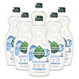 Dish Liquid Soap Free & Clear liquid soap Pack of 6 Dishwashing Soap Dish Soap for sensitive skin 19 oz