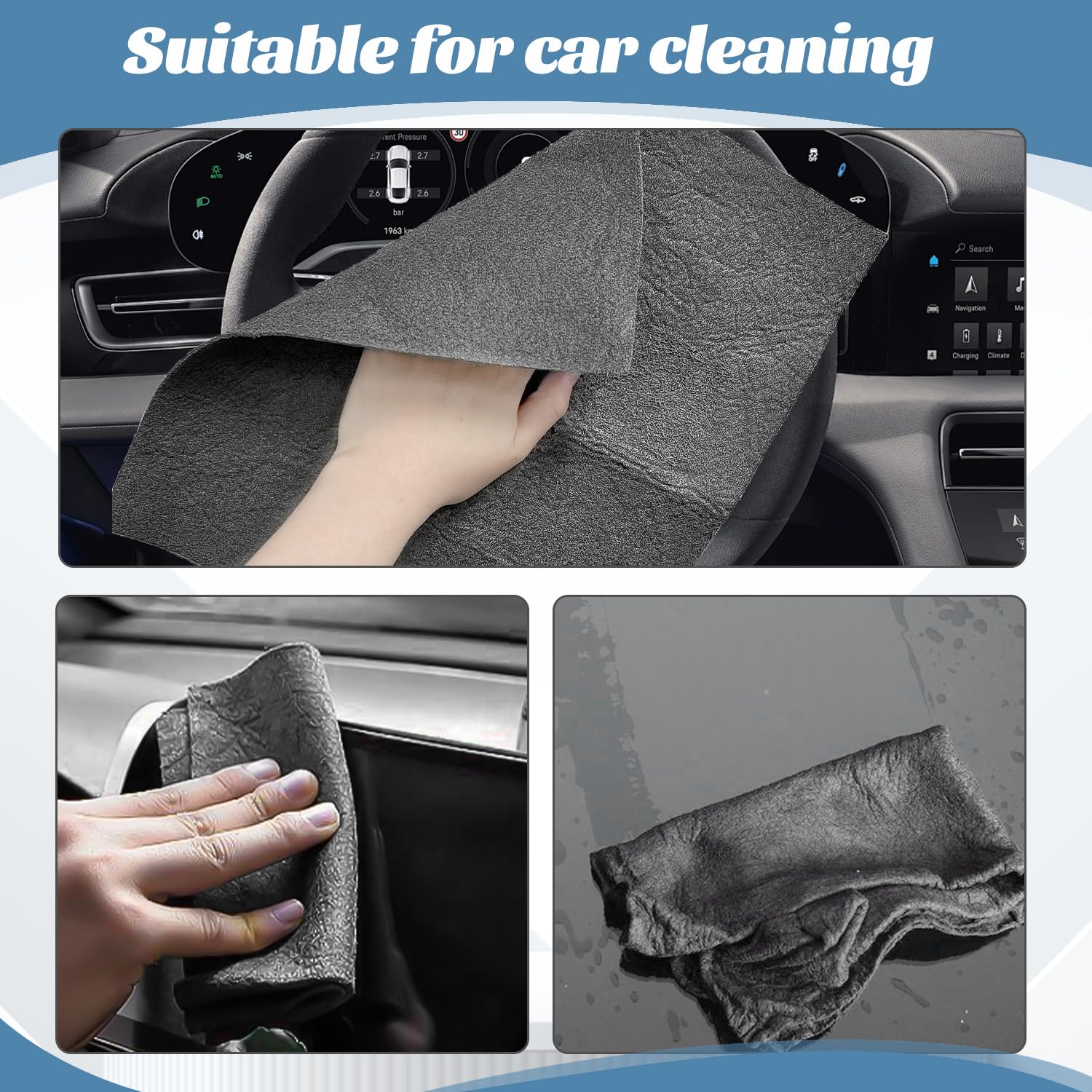 Work Stuff - Worker - 5 stuks - Microvezeldoek • Car Care Nederland