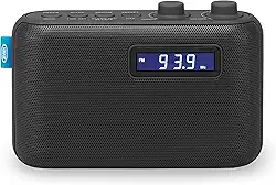 JENSEN® Rádio digital AM/FM portátil