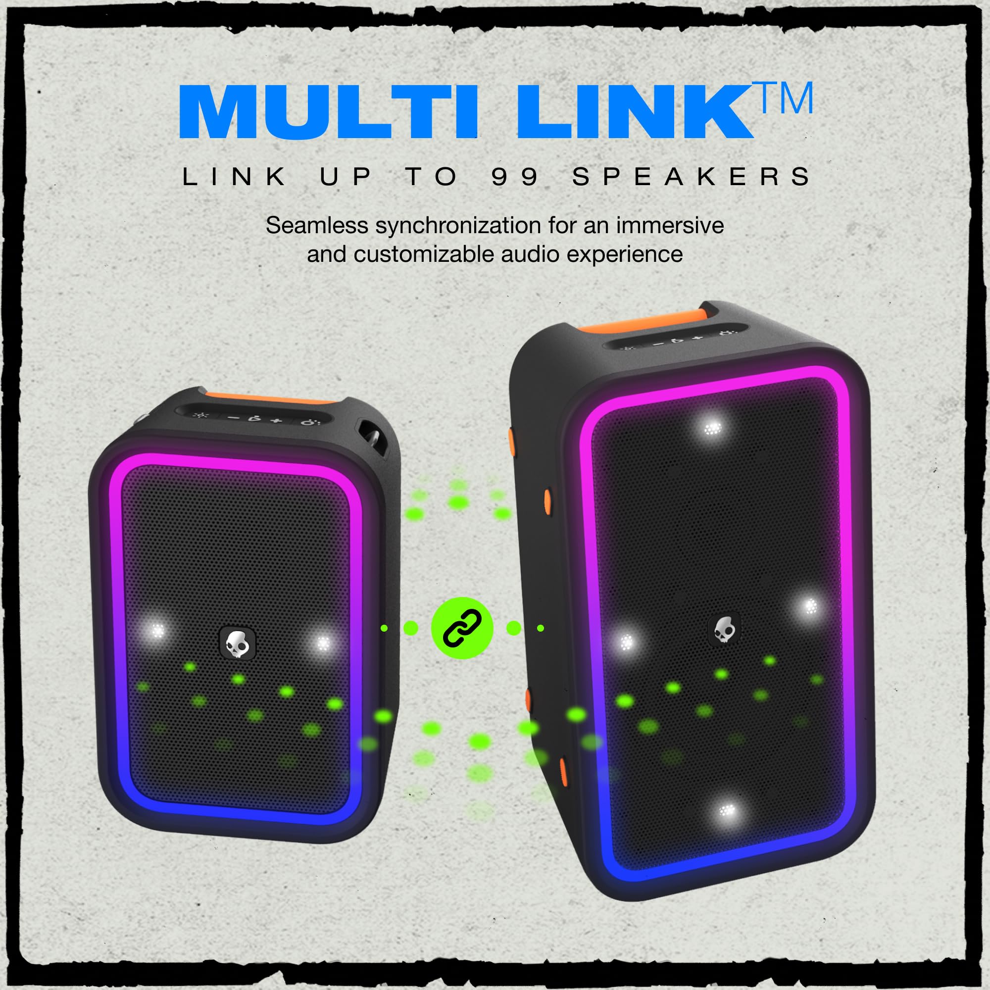 Amazon.com: Skullcandy Stomp Bluetooth Speaker – IPX7 Waterproof