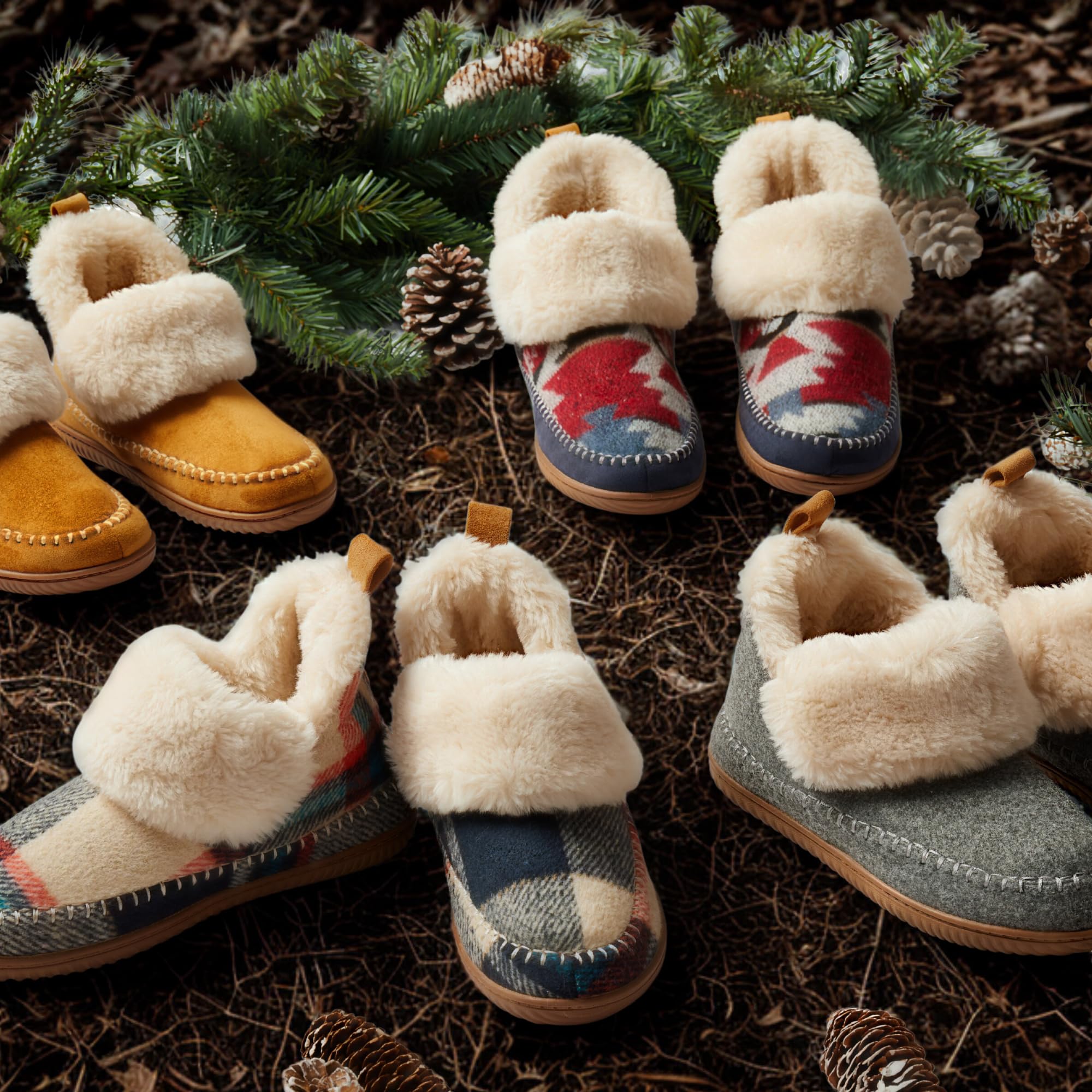 Dearfoams Women's Moritz Mountain Energy Return Technology Bootie