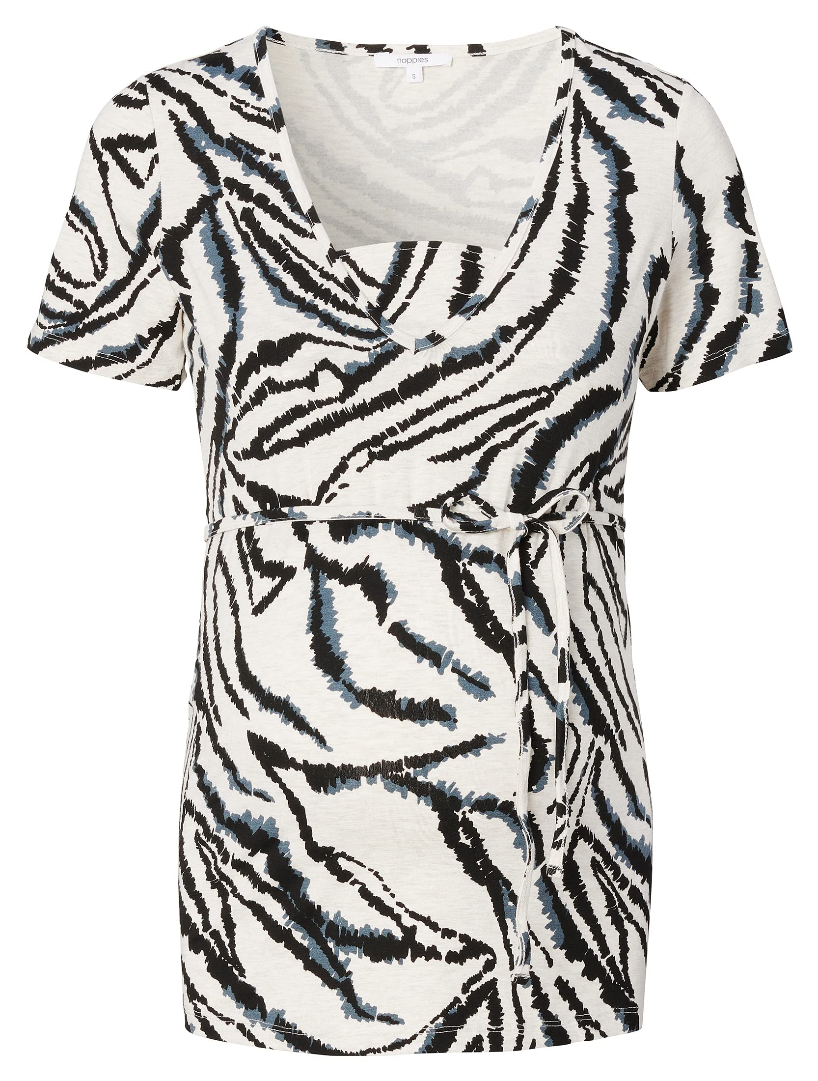 Noppies tee Nursing Short Sleeve Allover Print Louisa Camiseta para Mujer