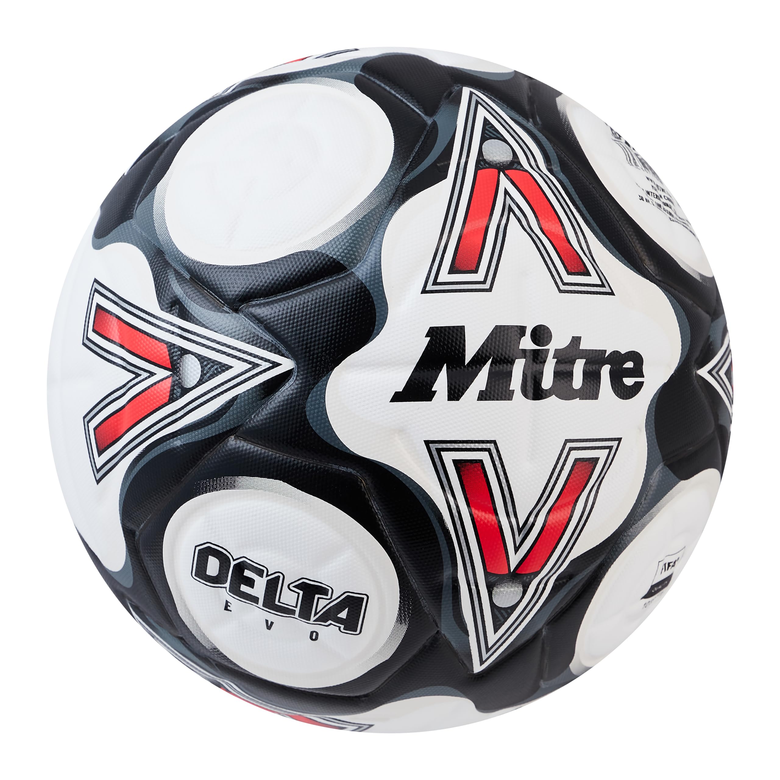 Mitre Delta Pallone da Calcio | Alta Durata | Precisione e Coerenza Migliorate