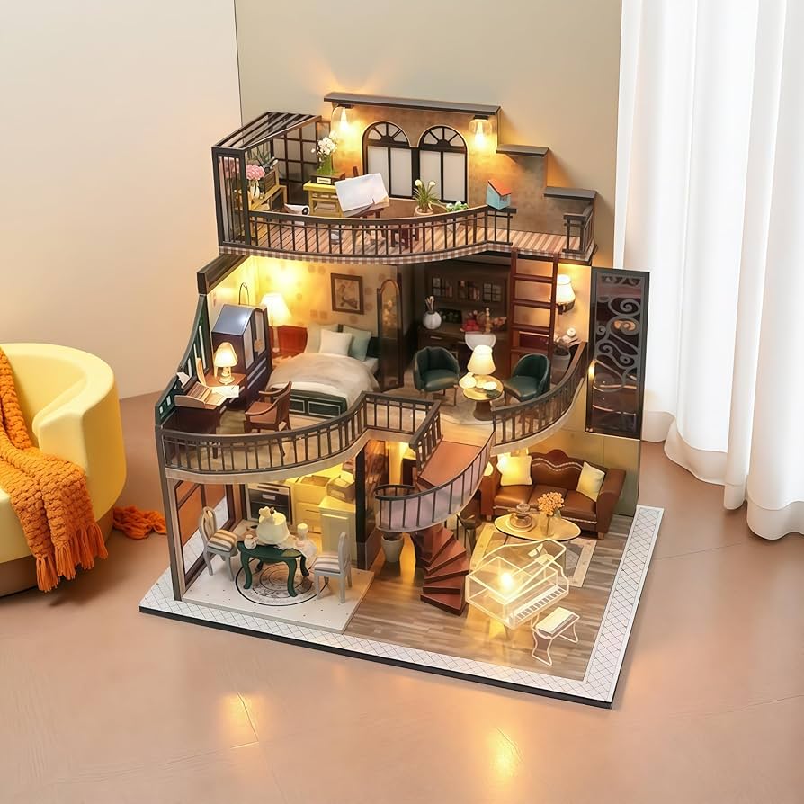 Amazon.co.jp: ソフィー ドールハウス 手作りキットセット ミニチュア