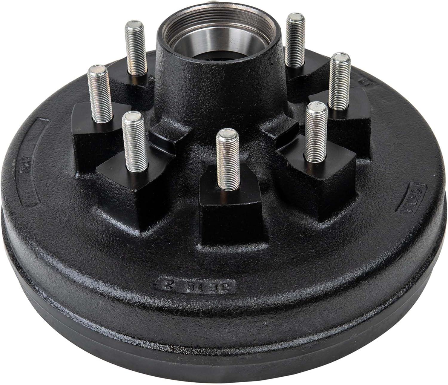 The Trailer Parts Outlet - 8k Trailer Axle Grease Hub and Drum - 8 Lug - 9/16" Stud - Hybrid