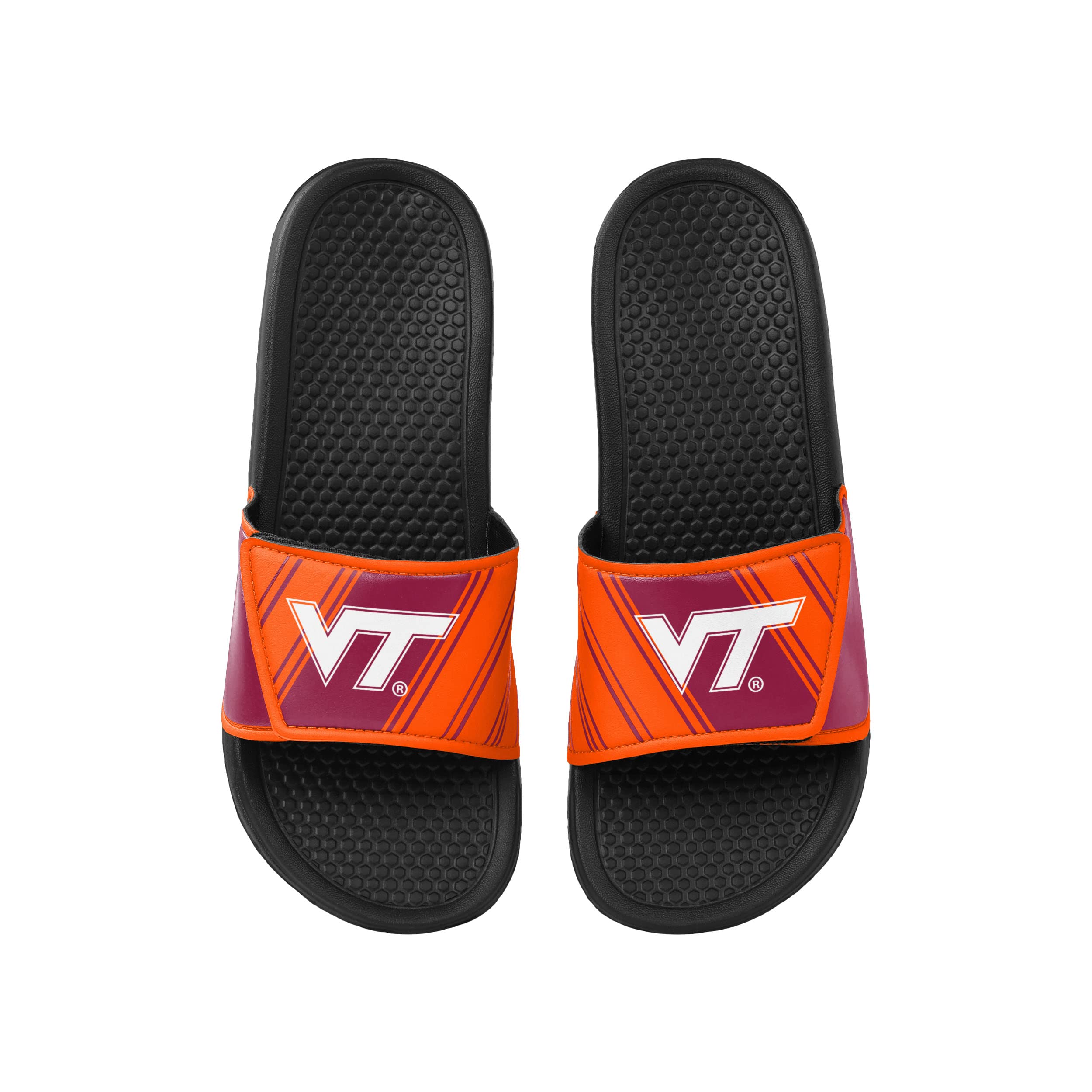 FOCO Virginia Tech Hokies NCAA Mens Legacy Sport Slide - XL