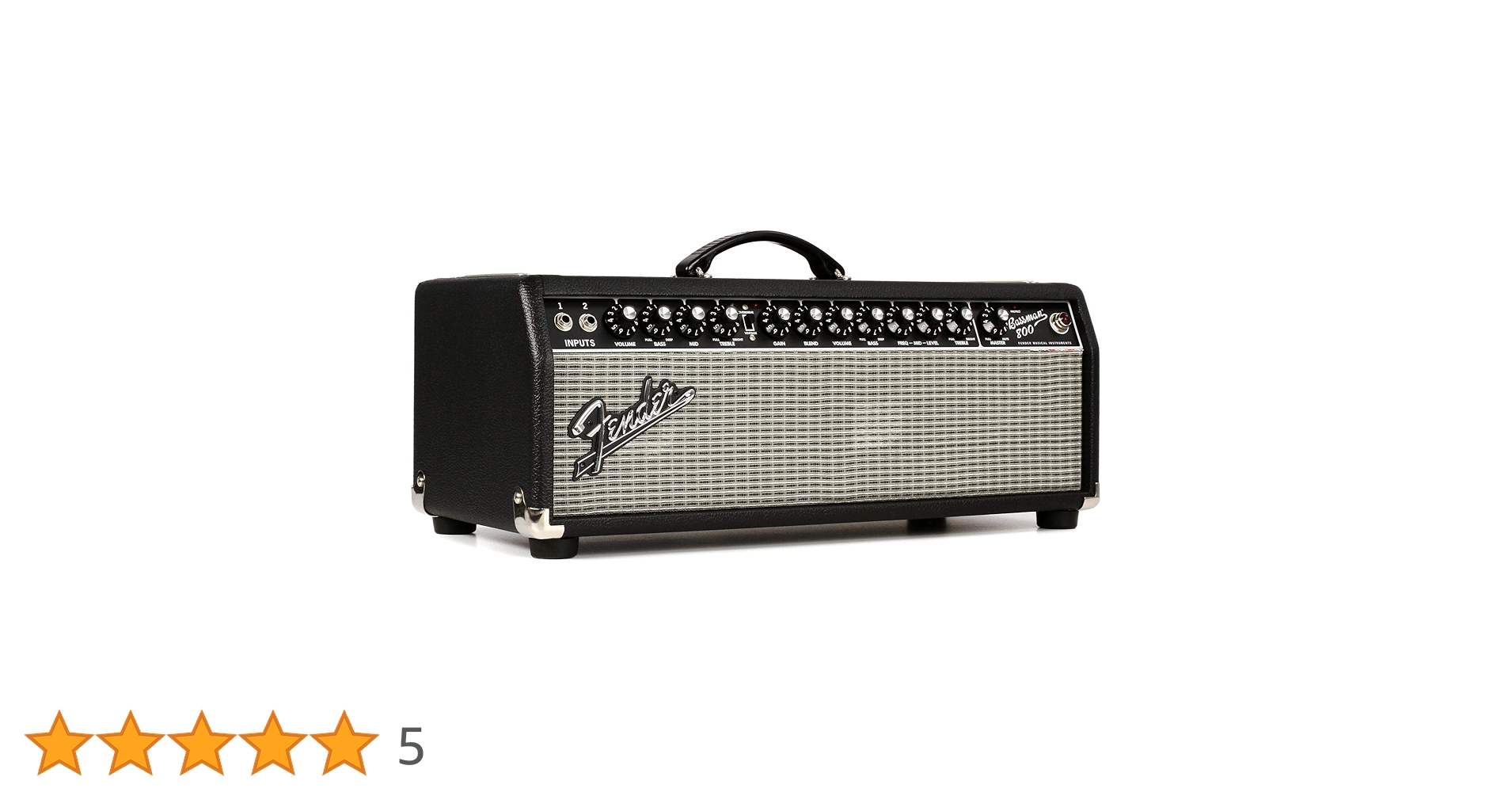 Amazon.co.jp: Fender Bassman 800 Hybrid 800W Bass Amp Head Black