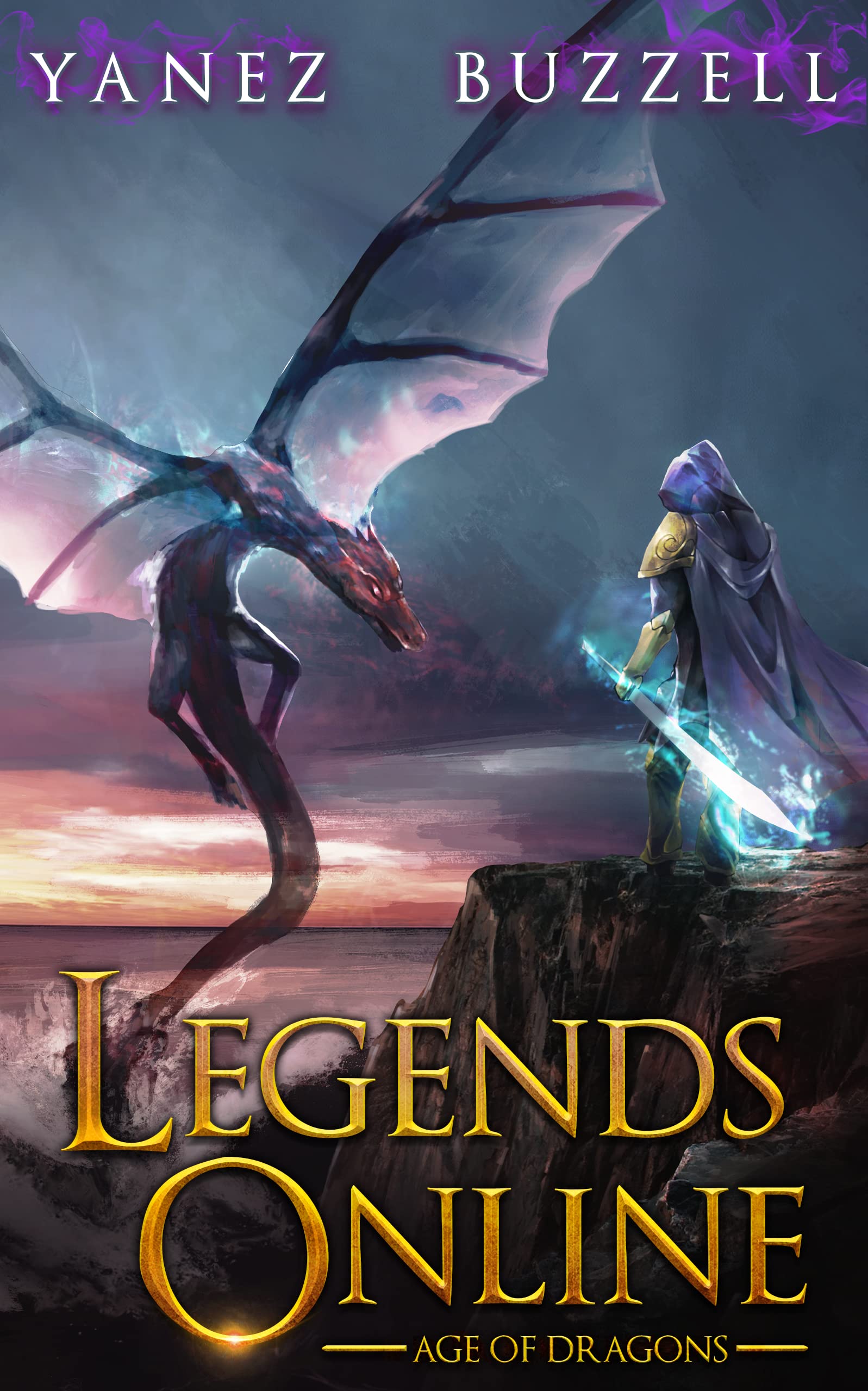 Age of Dragons: A LitRPG Fantasy Adventure (Legends Online Book 9)