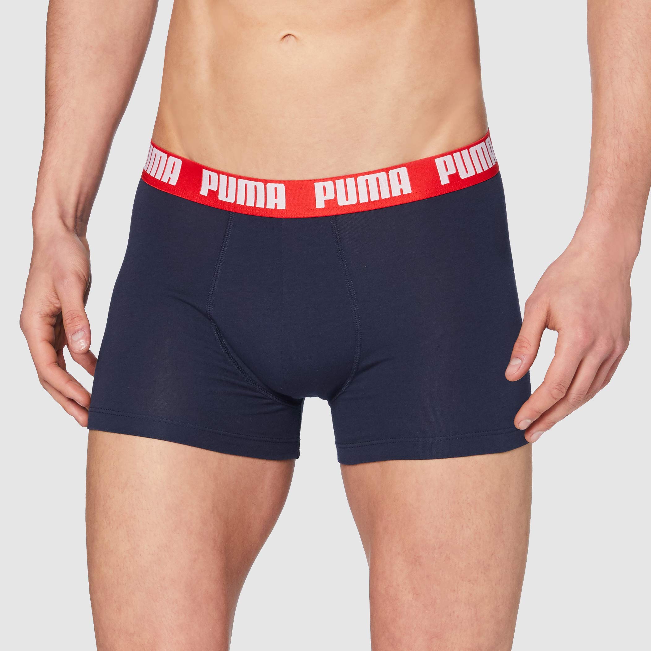 Puma Basic Męskie Bokserki, Wielokolorowy, L / 5 sztuk