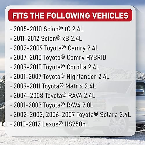 Miniatura 5 de Paquete de 4 bobinas de encendido, compatibles con vehículos Toyota, Scion y Lexus - Camry, Corolla, Solara, tC, xB, HS250h y más modelos de 2.0L,