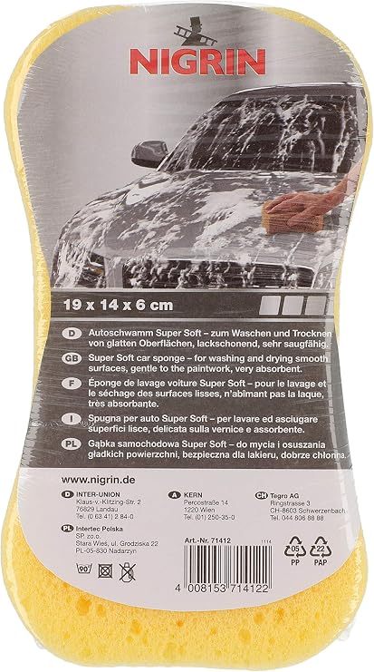 Nigrin 71412 Sponge Supersoft Dog Bone