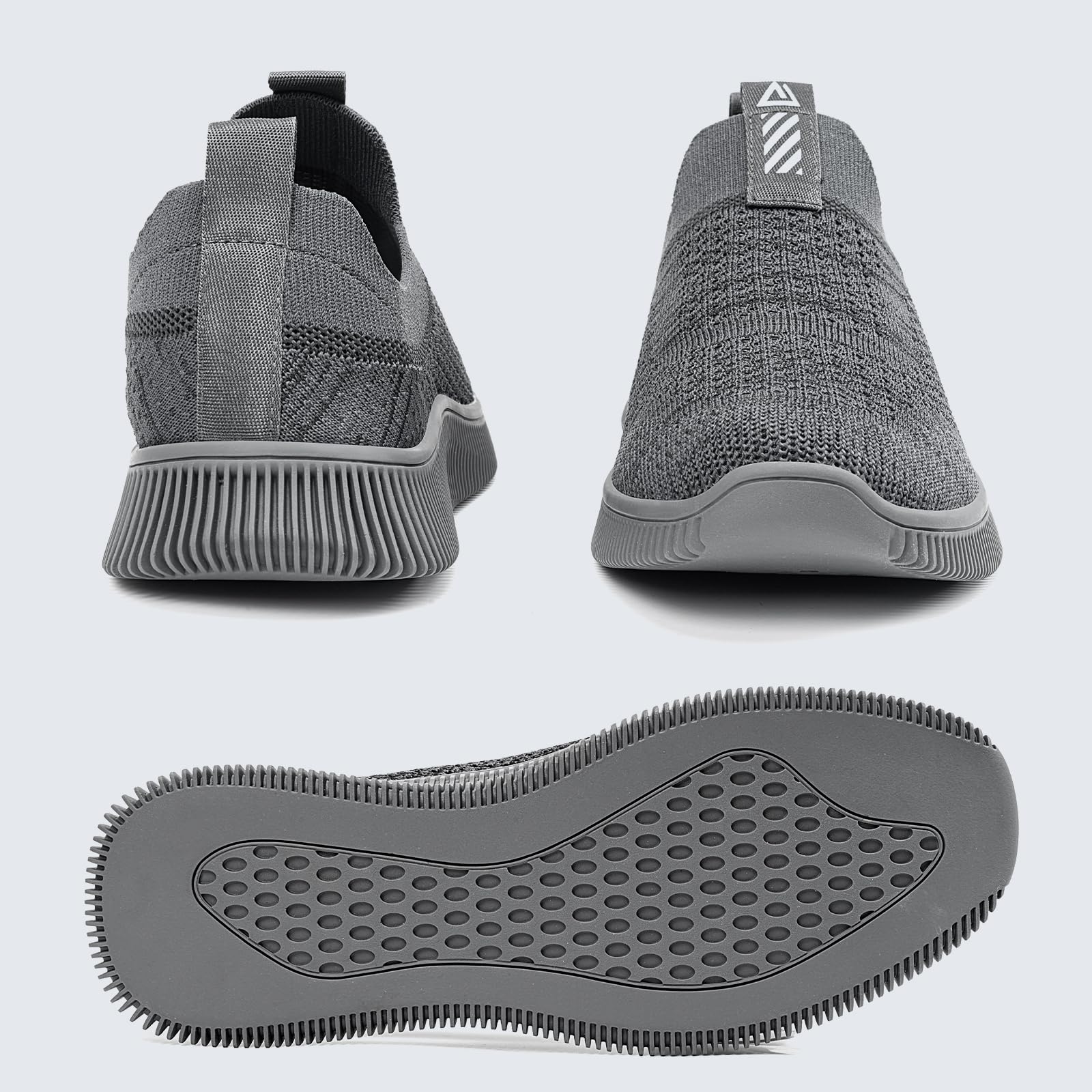 MrToNo Sneaker Infilare Uomo Slip on Sneaker Casual Scarpe da Running Corsa Leggero Corsa Camminare Scivolare su Formatori Scarpe da Ginnastica Outdoor Jogging Sportive Fitness Sneaker