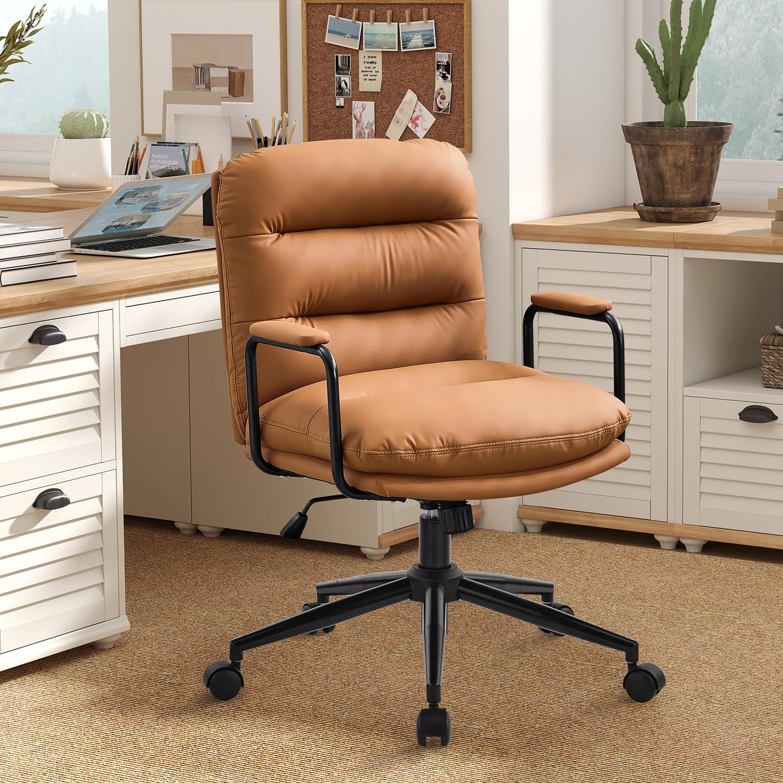 Fauteuil de bureau pour éviter le mal de dos grâce au double rembourrage ergonomique