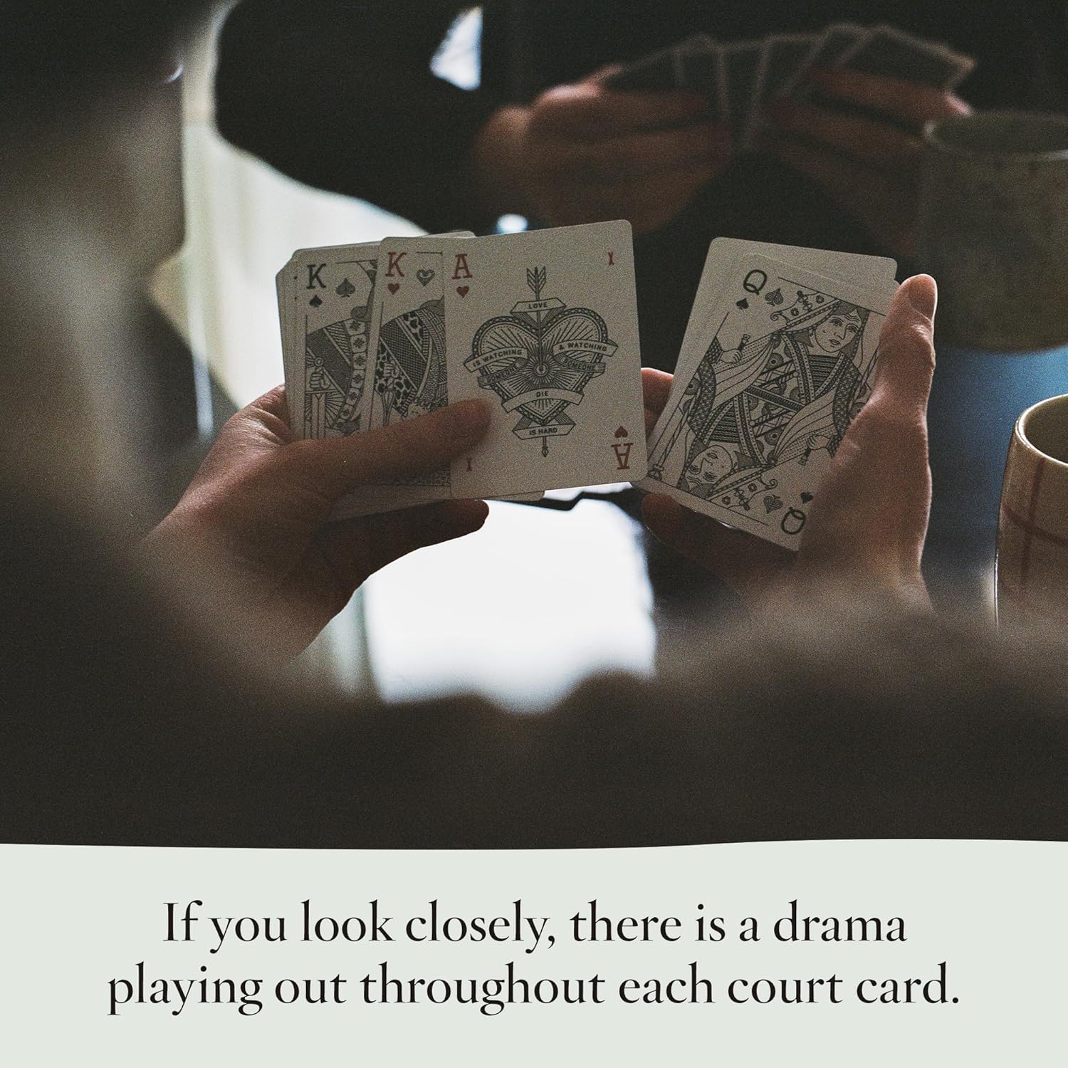 Misc. Goods Co. Premium Playing Cards | Intricate Design | Detailed Embossing and Gold Foil Accents | Sunrise